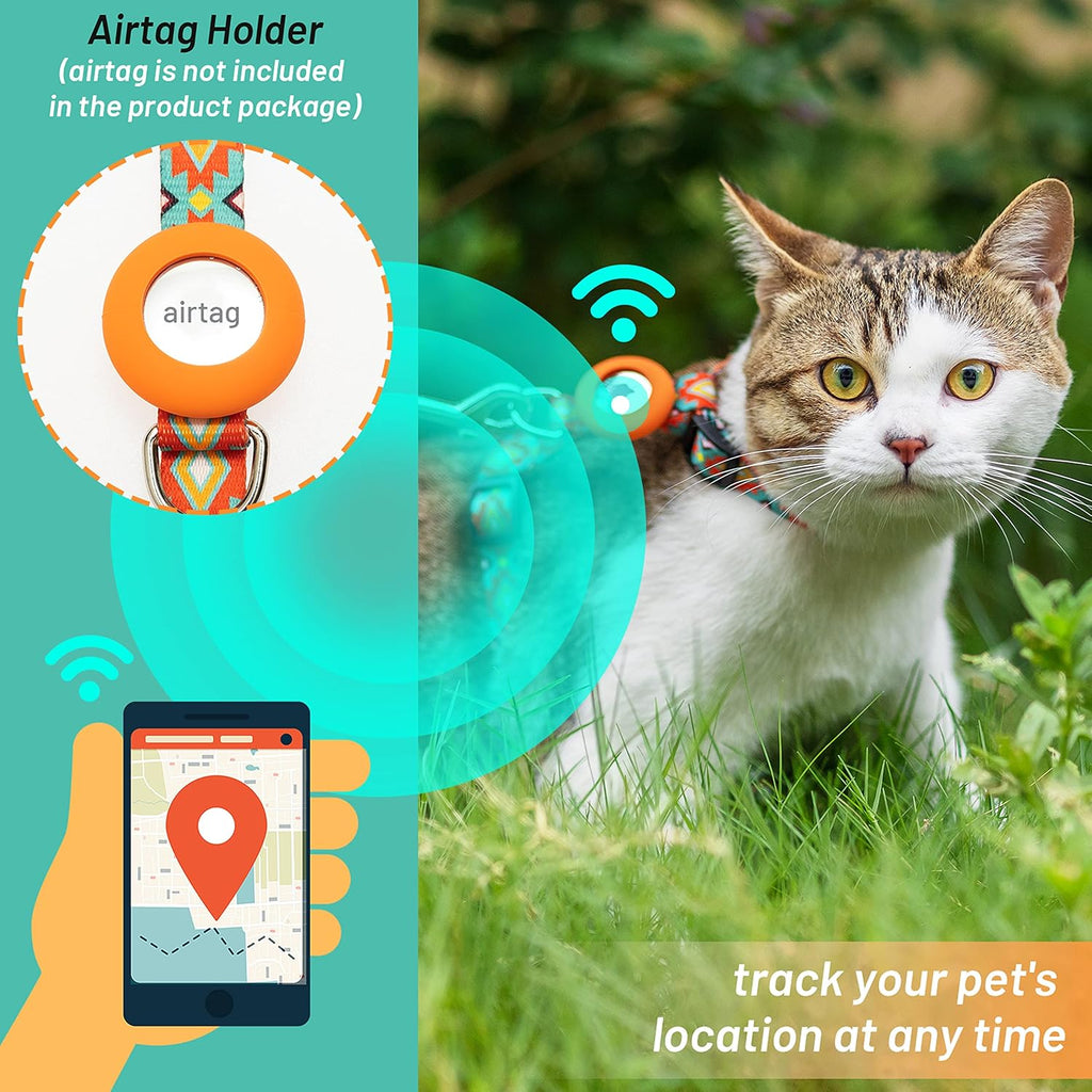 CUSOZWO Cat Harness and Leash Escape Proof for Walking Travel Outdoor