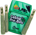 LIT LABS Cat Doobie 3 Pack Catnip Toys for Cats, Funny Cat Toys, Safe Kitten Teething Chew and Kicker Toys, Stress-Relieving Indoor Cat Gifts that Hit Different