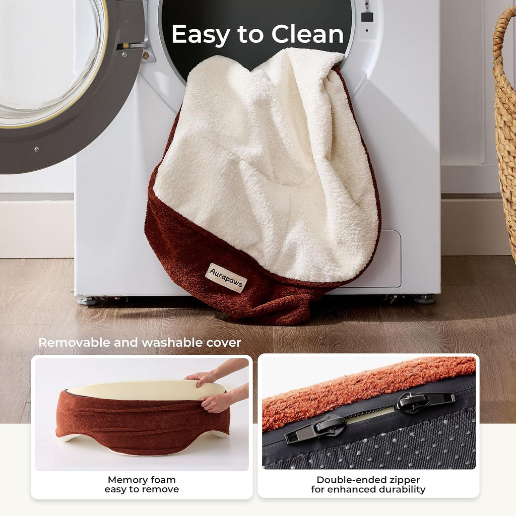 Dog Bed for Medium Sized Dog, Extra Thick Memory Foam, 3 Covers