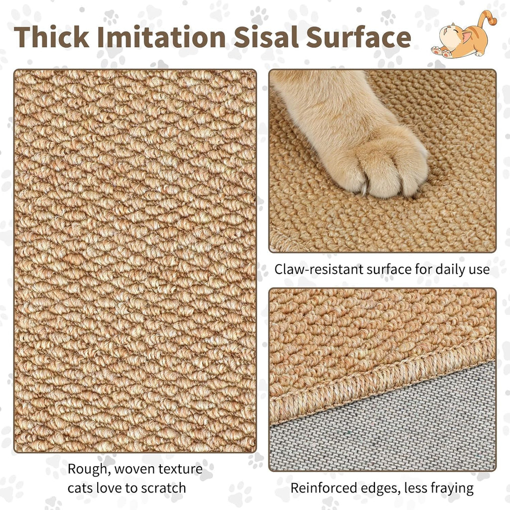 Cat Wall Climbing Carpet, 71"x15.8" Large Scratcher Pad