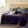 Bedsure Waterproof Blanket for Bed Soft Sherpa Fleece Throw,Twin 80"x60"