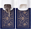 Bienbee Cat Litter Mat, 2 Pack 33" x 22" Machine Washable for Litter Boxes