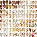 Huhumy 150 Pcs Fall Dog Bandanas Bulk Autumn Bandana for Medium Large Dog