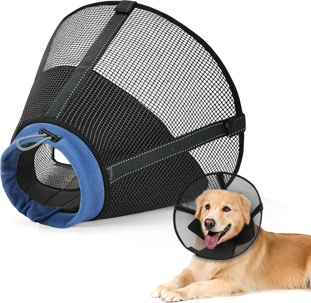 Dog Cone Collar Soft to Stop Licking Surgery Recovery Alternative