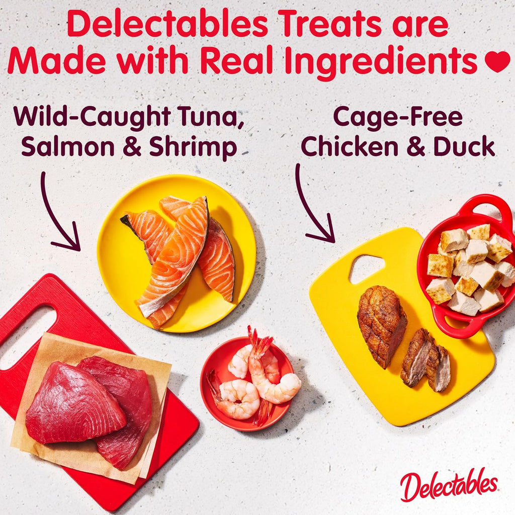 Delectables Squeeze Up Non-Seafood Variety Pack Lickable Cat Treat, 20 Count (Pack of 1)