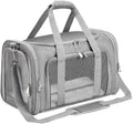 Soft-Sided Cat/Dog/Pet Carrier, Collapsible Pets Travel Carriers