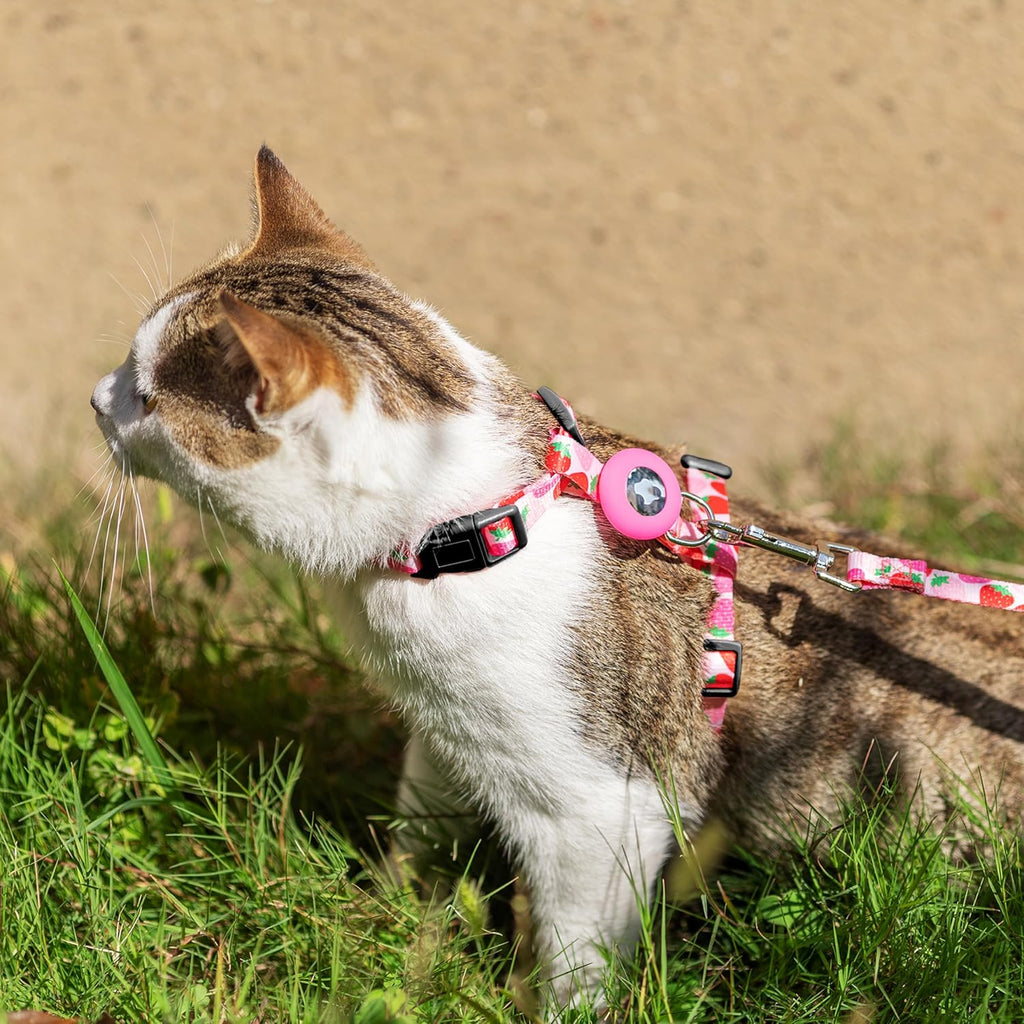 CUSOZWO Cat Harness and Leash Escape Proof for Walking Travel Outdoor