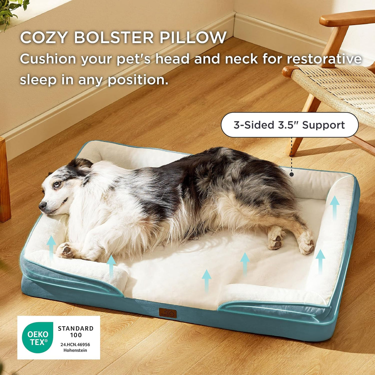 Bedsure Orthopedic XL Dog Bed Extra Large Washable Original Design