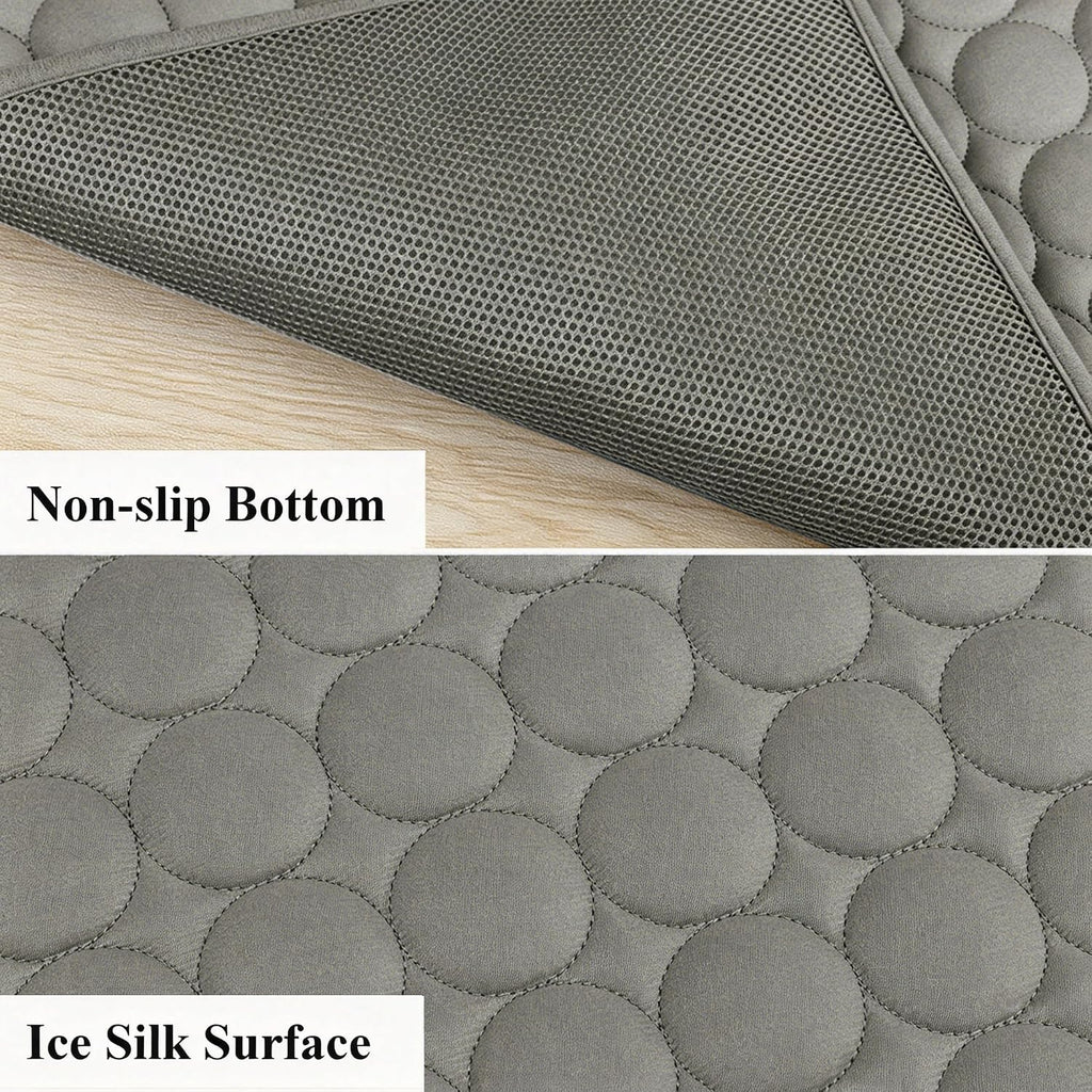 Reversible Cool/Warm Pet Pad for Dogs Cats Crate Kennel Bed Floor Sofa Car