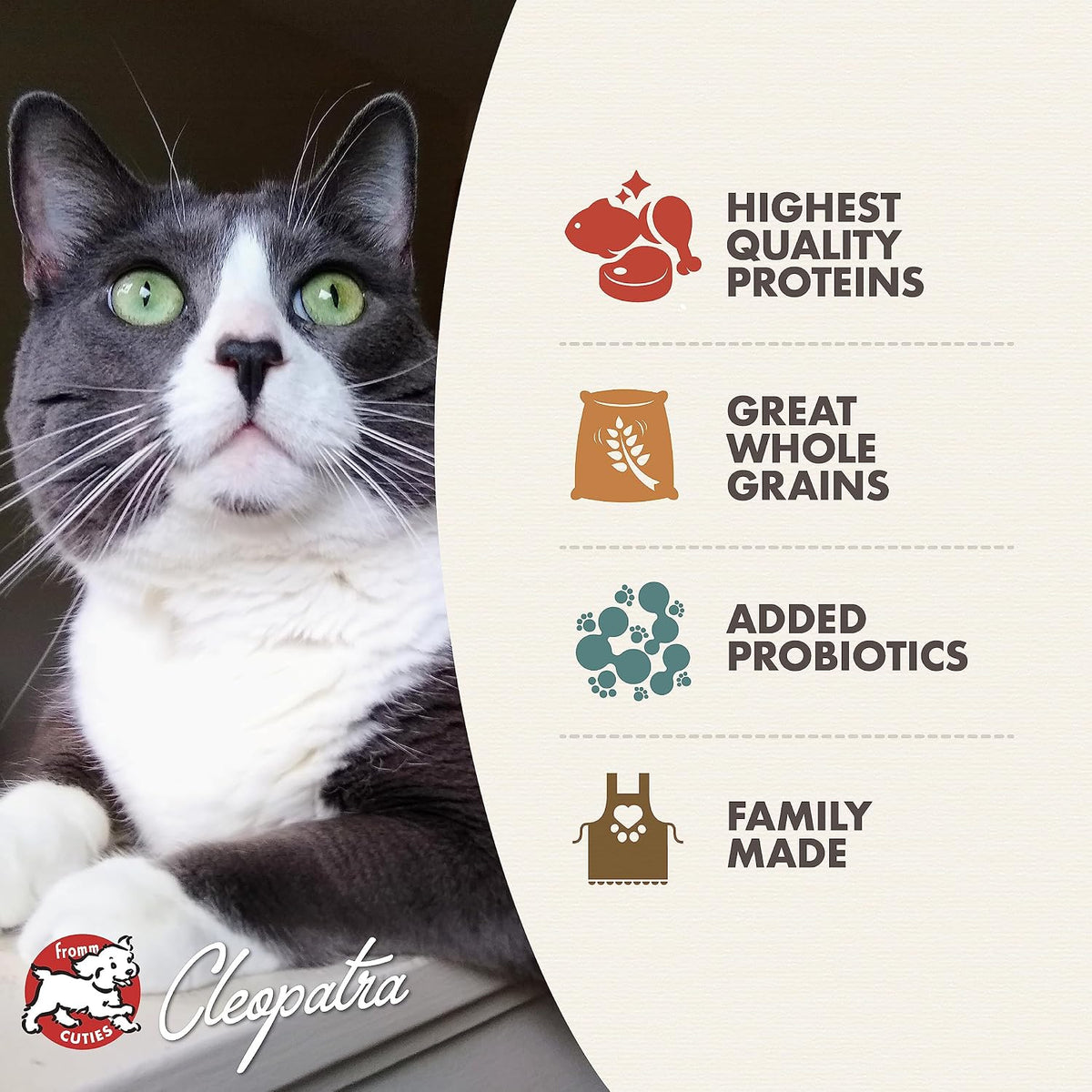 Fromm Healthy Weight Gold Dry Cat Food - Weight Management Cat Food for Adult & Senior Cats - Chicken Recipe - 4 lb