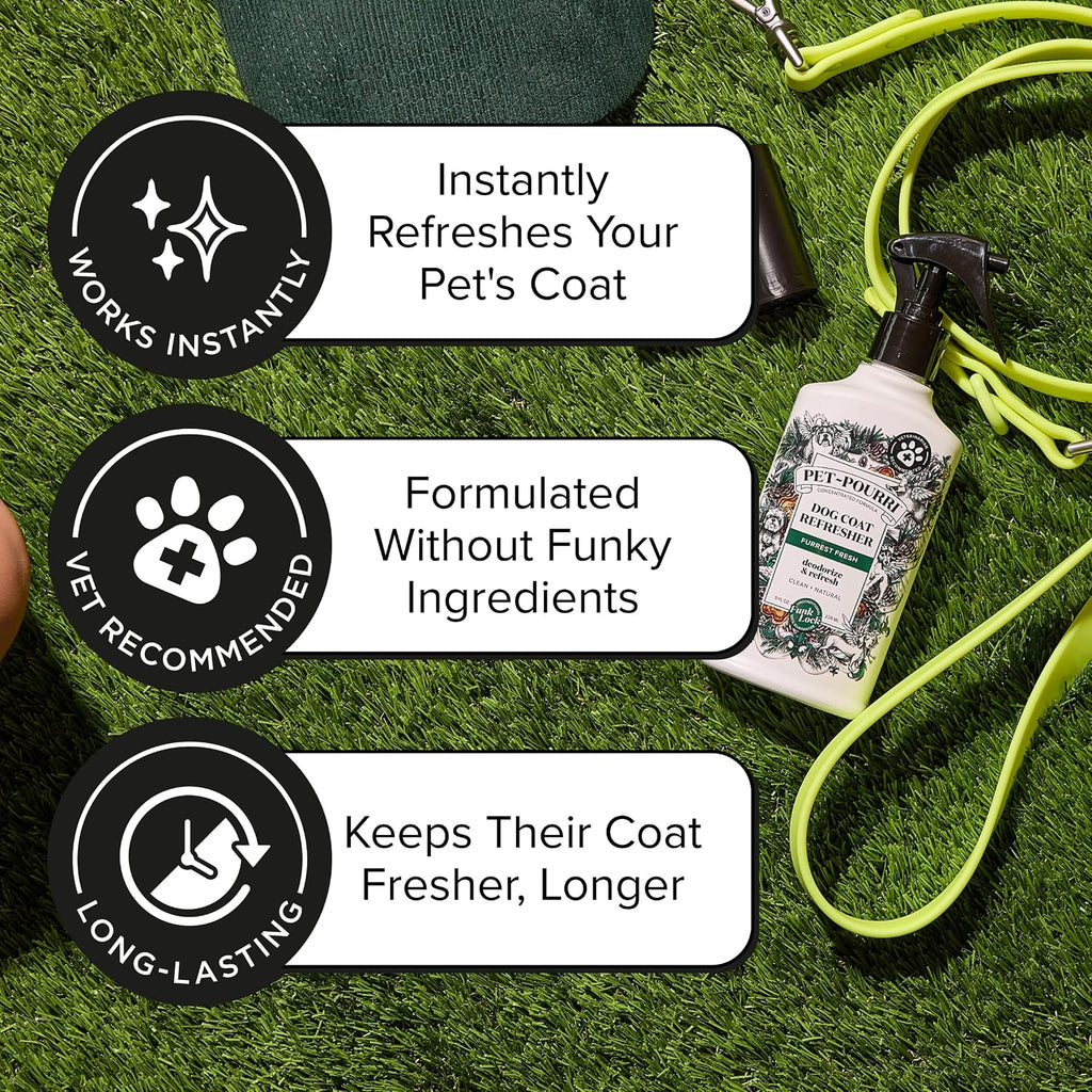 Poo-Pourri Furrest Fresh Dog Deodorizing Spray, 8 Fl Oz