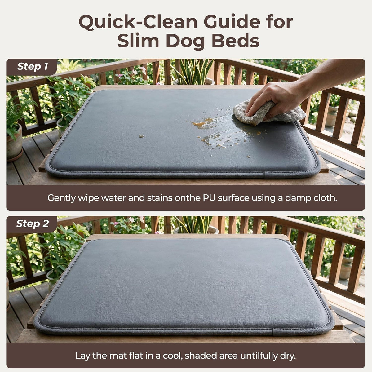 Waterproof Cooling Dog Crate Pad for Medium Dogs Indoor Outdoor