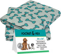 Washable Dog, Puppy and Cat Pee Pads, Leak-Proof (Large, 30x36, 2pk)