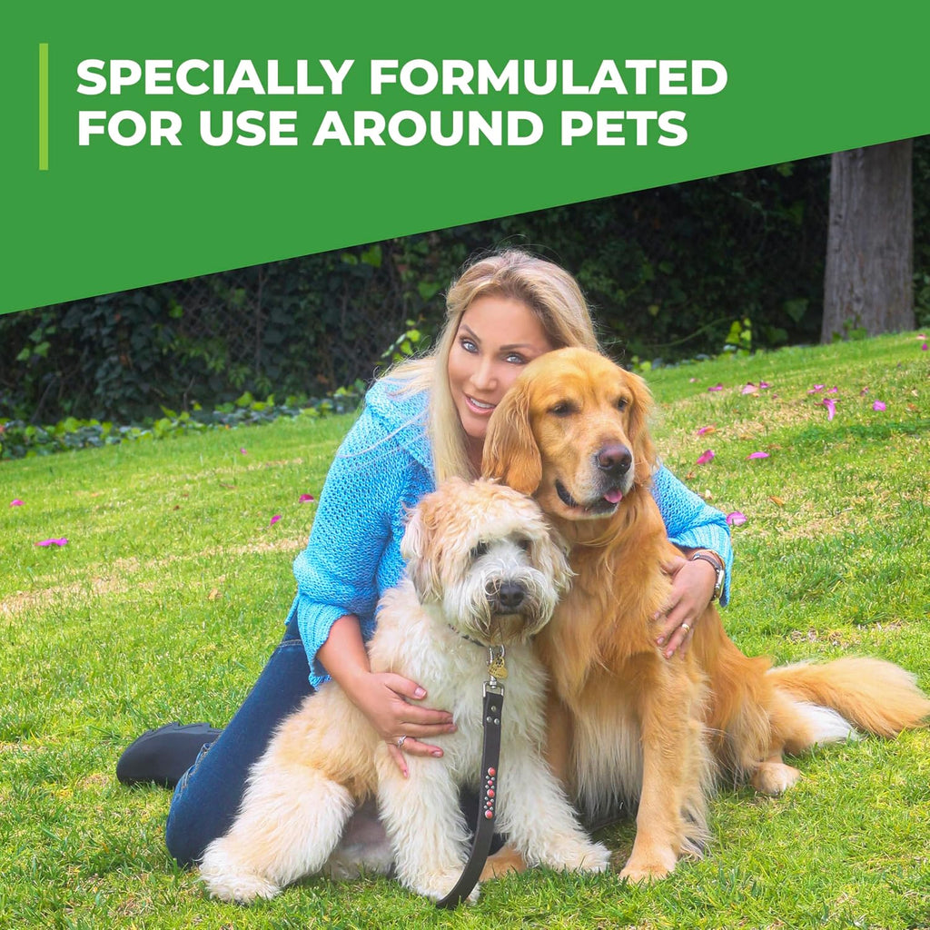 Simple Green Outdoor Odor Eliminator for Pets, Dogs, 1 Gallon Refill - Ideal for Artificial Lawns & Patio, Milky White