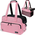 PetAmi Small Dog Purse Carrier, Airline Approved Soft Sided Tote, Pink