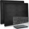 2 Pcs Dog Crate Tray 36" Replacement, Plastic Bottom Pan