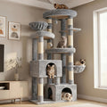 Hey-brother Cat Tree Tower with Tiered Padded Platforms, Condos, MPJ084W