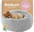 Bedsure Calming Small Dog Bed Donut Washable Cat＆Puppy Bed,23 inches