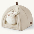 Bedsure 2in1 Cat Beds for Indoor Cats Cave for Kitten with Washable Pillow