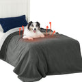 Bedsure Self Warming Waterproof Blanket for Bed - Twin Size (80"x60") Grey