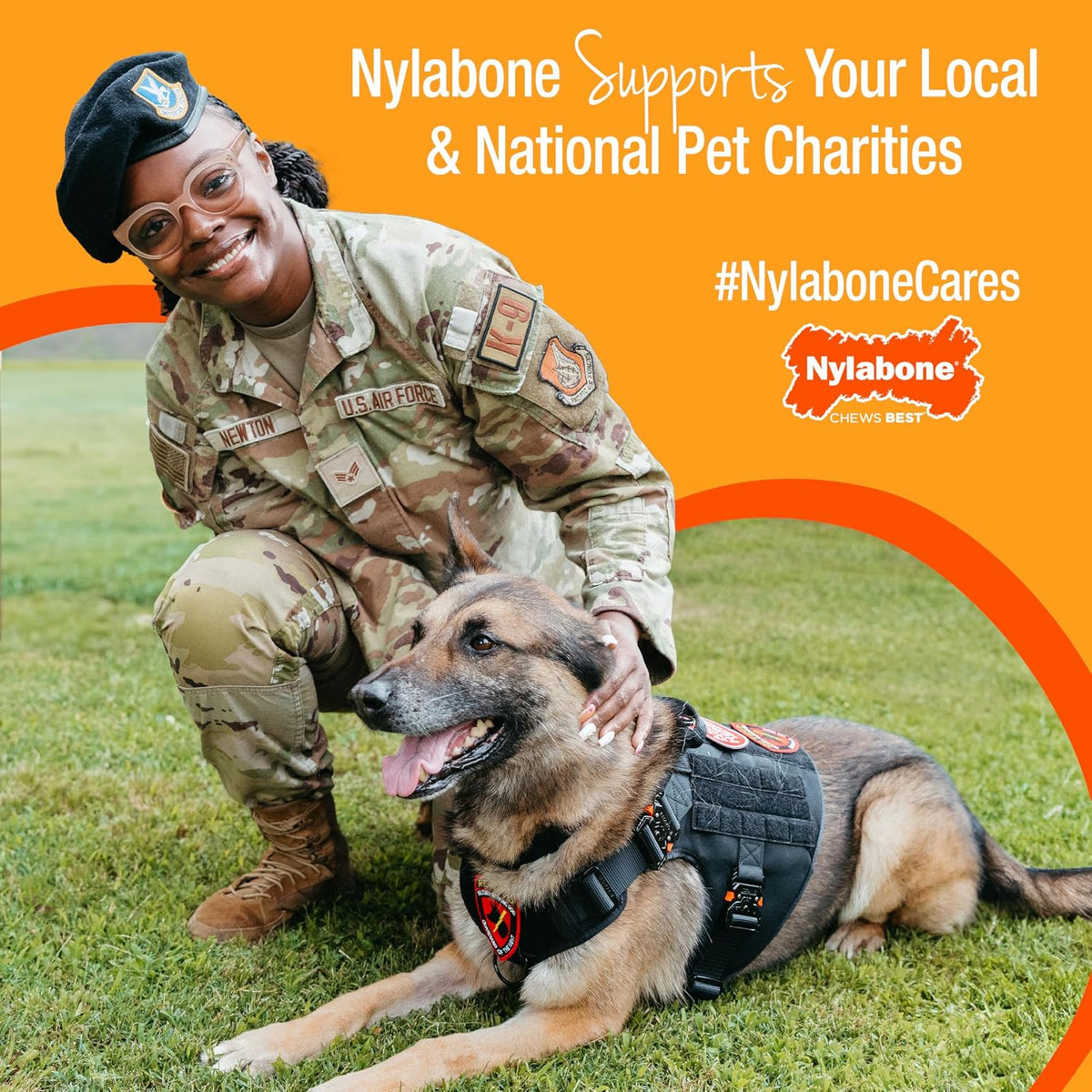 Nylabone Flexi Chew Gumabone Dog Chew Toy, Chicken Flavor, X-Large | Flexible material, gentle on teeth, x-large breeds, freezable, bouncy, great for seniors, for dogs 50+ lbs