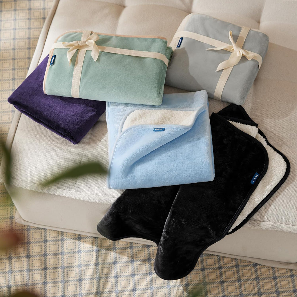 Bedsure Waterproof Dog Blankets for Medium Dogs Washable Soft Warm, 30"X40"