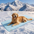 PPOLCA Waterproof Cooling Couch Protector for Dogs 28x71, Light Blue
