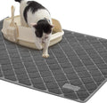 Niubya Premium Cat Litter Mat, 47" Long x 35" Wide, Extra Large Size, Waterproof and Non-Slip Design, Gentle on Paws, Easy to Clean