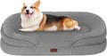 Dwanton Orthopedic Waterproof Medium Dog Bed Sofa, Gel Memory Foam, 36"