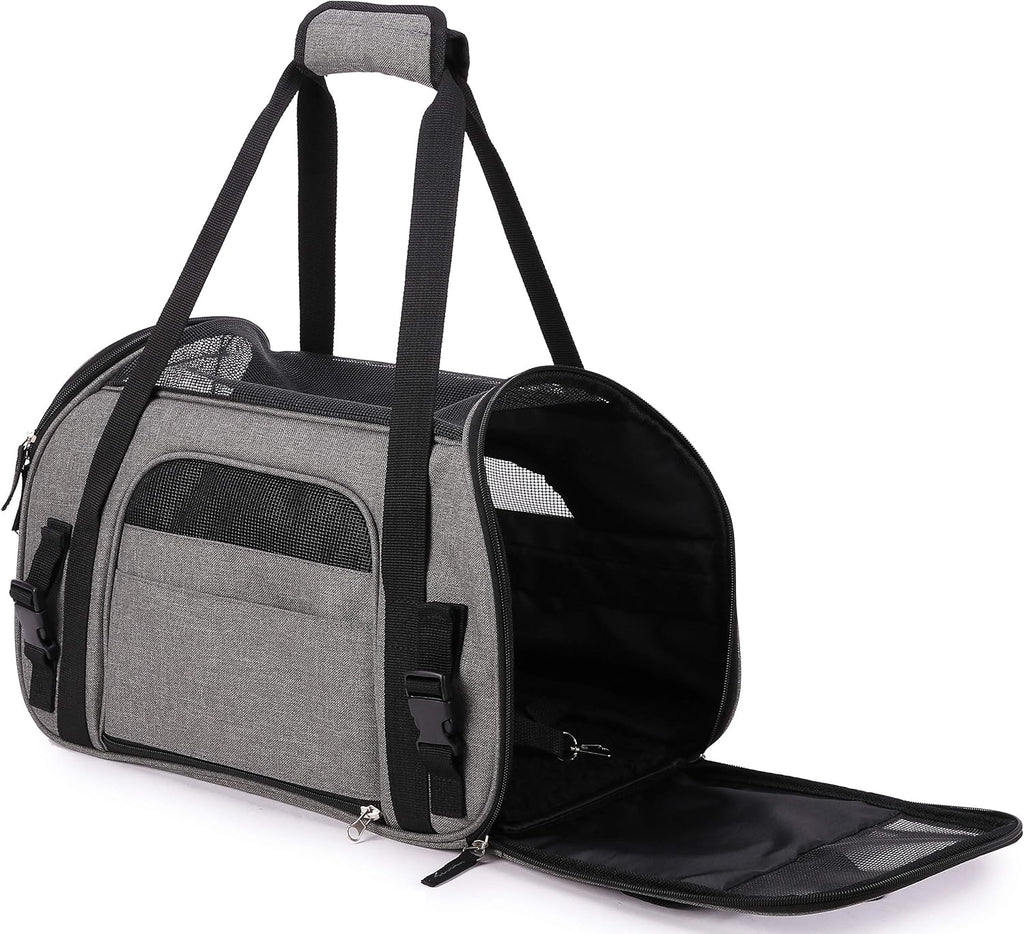 EliteField Soft-Sided Pet Carrier for Cats & Small Dogs (3-Year Warranty)