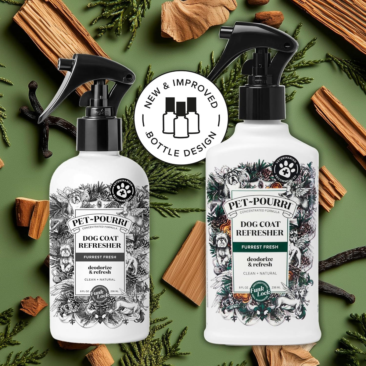 Poo-Pourri Furrest Fresh Dog Deodorizing Spray, 8 Fl Oz