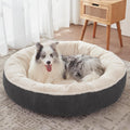 45 inches Calming Donut Dog Bed for Extra Large Dogs,Dark Grey