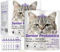 Probiotics for Cats with Prebiotics, 7 Billion CFU Digestive & Gut Health Support for Senior Cats, Daily Probiotic Powder for Older Cats, 30 Stick Packs