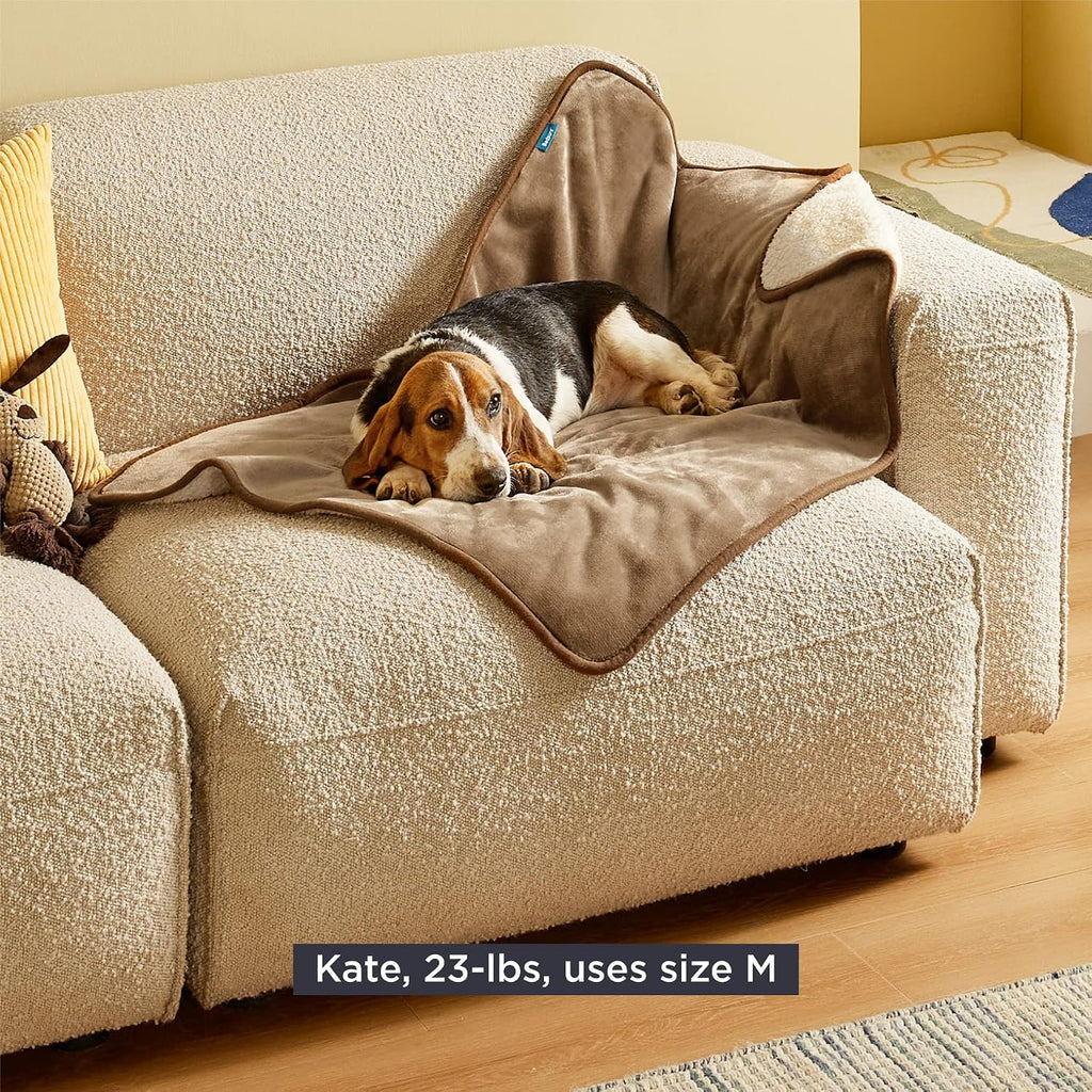 Bedsure Waterproof Dog Blankets for Medium Dogs Washable Soft Warm, 30"X40"