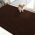OLANLY Dog Door Mat for Muddy Paws 50x30, Super Absorbent Chenille Mud Mat