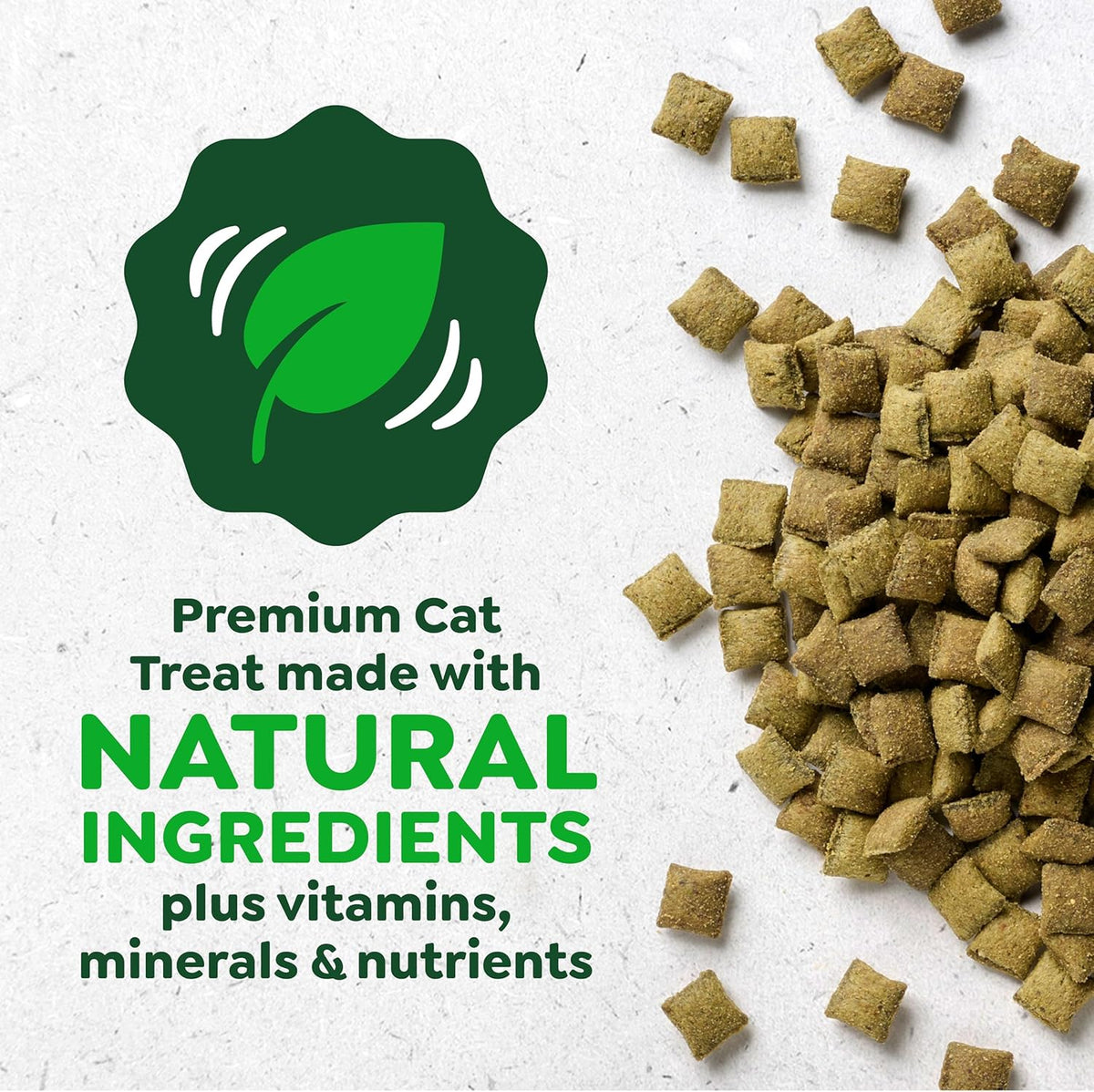 Greenies Feline Smartbites Skin & Fur Health Cat Treats, Chicken, 4.6 oz