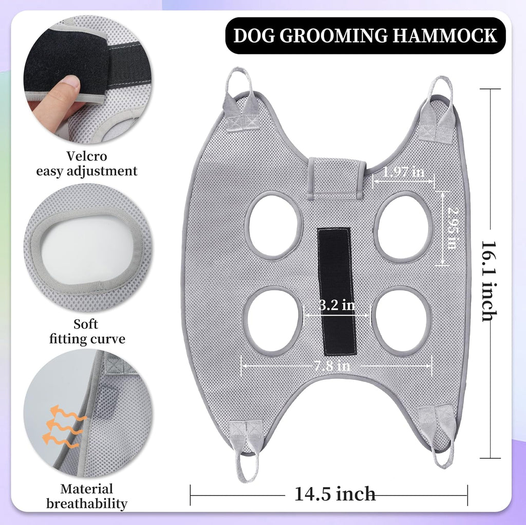 PatiencET Cat Grooming Hammock Kit
