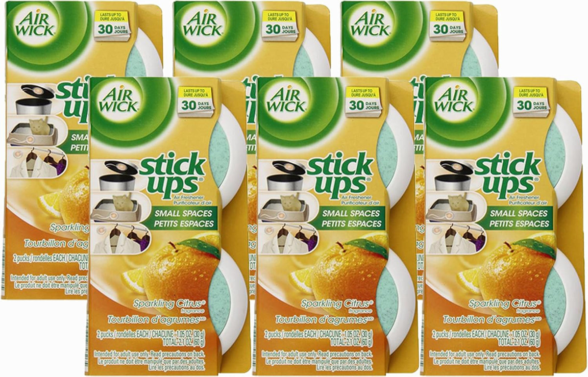 Air Wick Stick Ups Air Freshener - 2 Count (6 Pack)