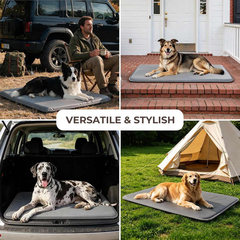Waterproof Cooling Dog Crate Pad for Medium Dogs Indoor Outdoor
