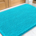 OLANLY Dog Door Mat for Muddy Paws 32x20, Super Absorbent Chenille Mud Mat