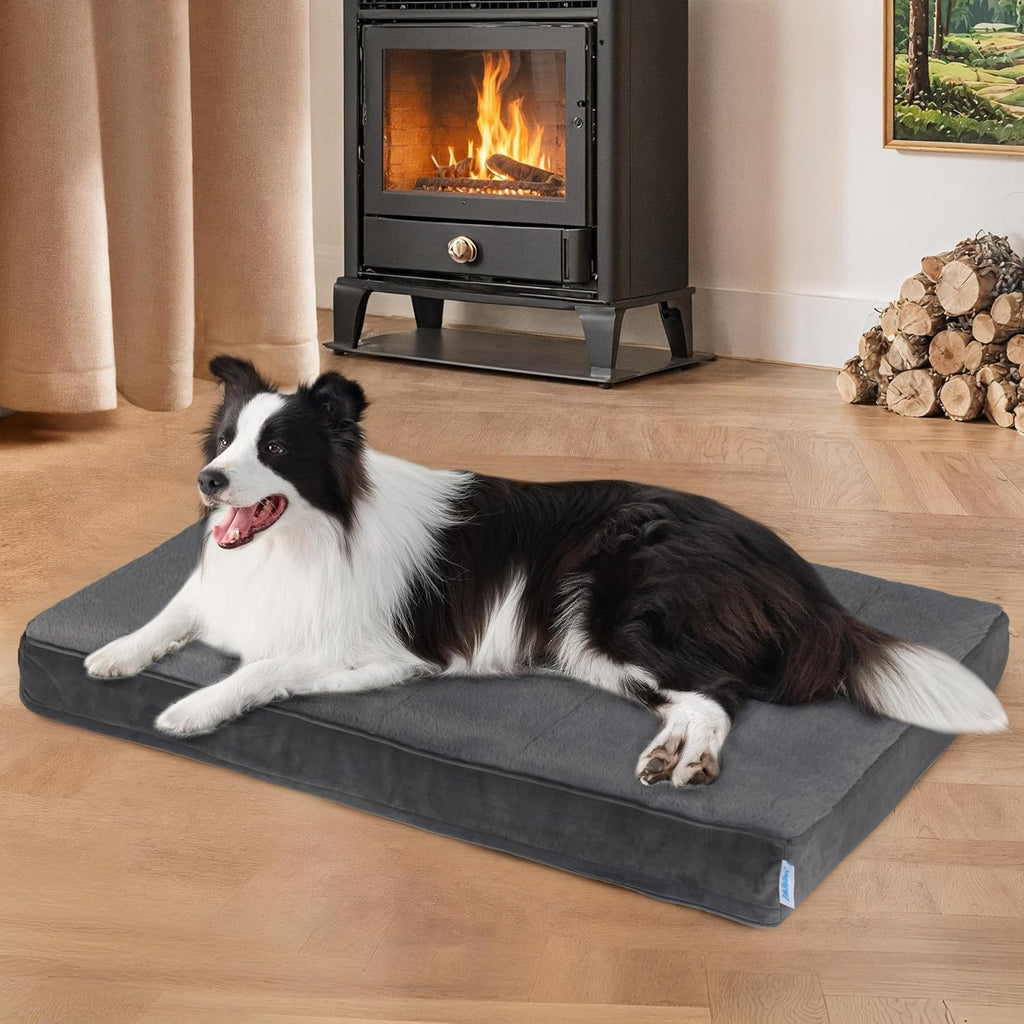 Dog Bed for Large Dog, Orthopedic Pet Beds with Memory Foam