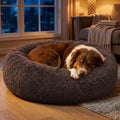 Bedsure SupportMax® Calming Dog Beds Large Sized Dog Washable Pet Bed,36in