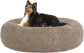 Dwanton Orthopedic Medium Donut Dog Bed, Gel Memory Foam, Washable, 32"