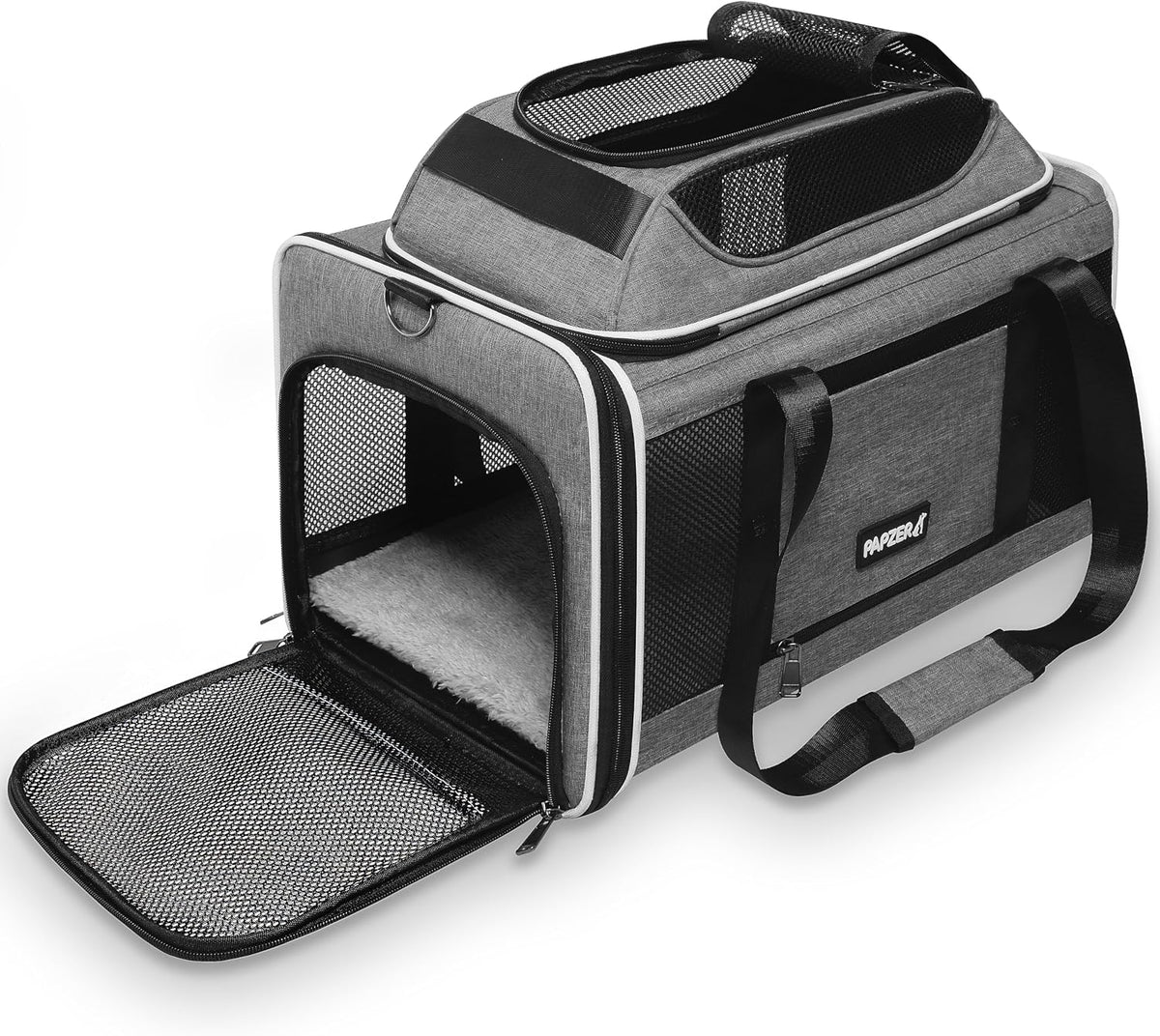 Cat Carrier Top-Expandable 18x11x11, United Delta American Airline Approved