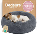 Bedsure Calming Small Medium Dog Bed Donut Washable Puppy Bed,27ins