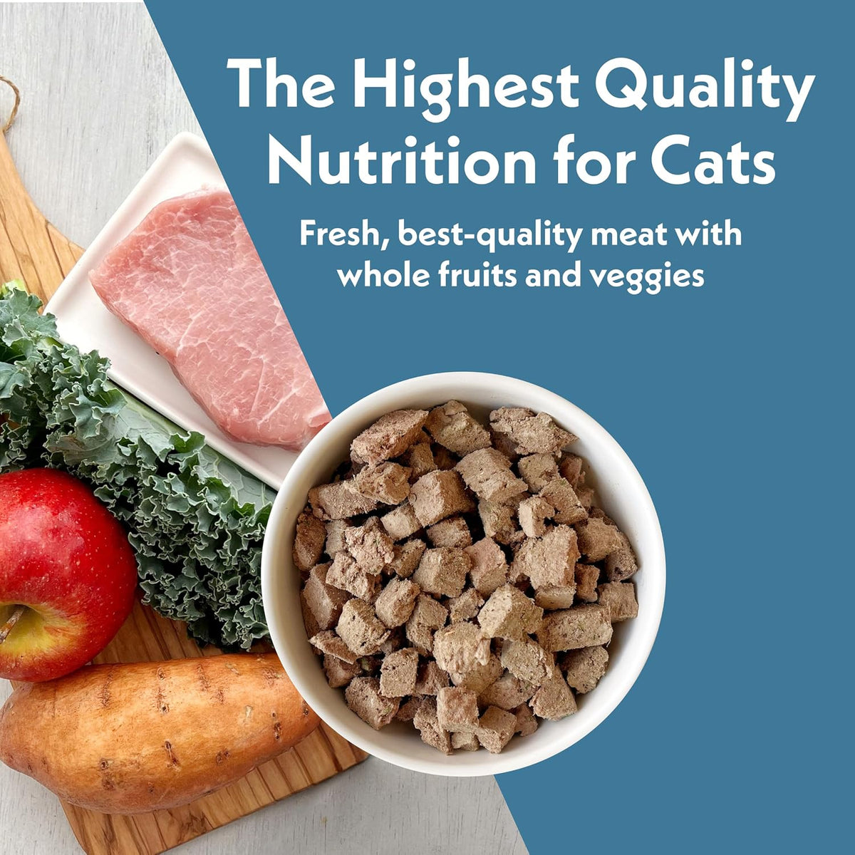 Fresh Is Best Pork Freeze Dried Cat Food – High-Protein Freeze Dried Pork