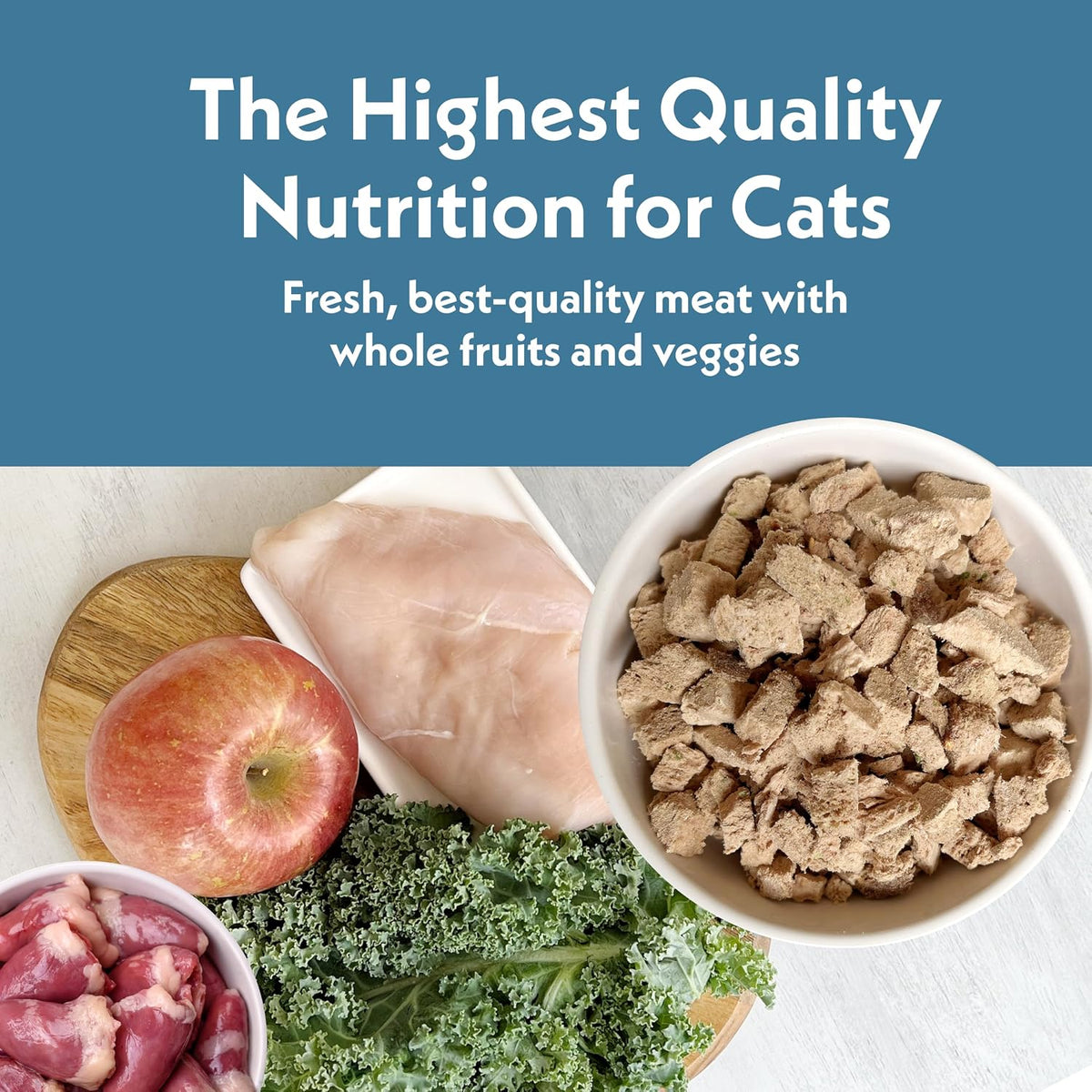Fresh Is Best Chicken Freeze Dried Cat Food – High-Protein Raw Chicken