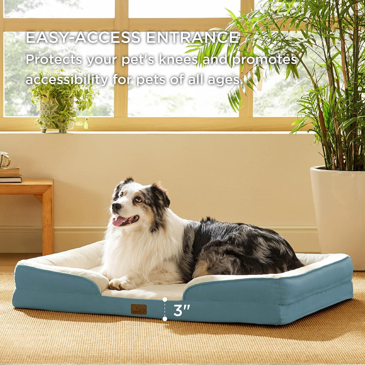 Bedsure Orthopedic XL Dog Bed Extra Large Washable Original Design