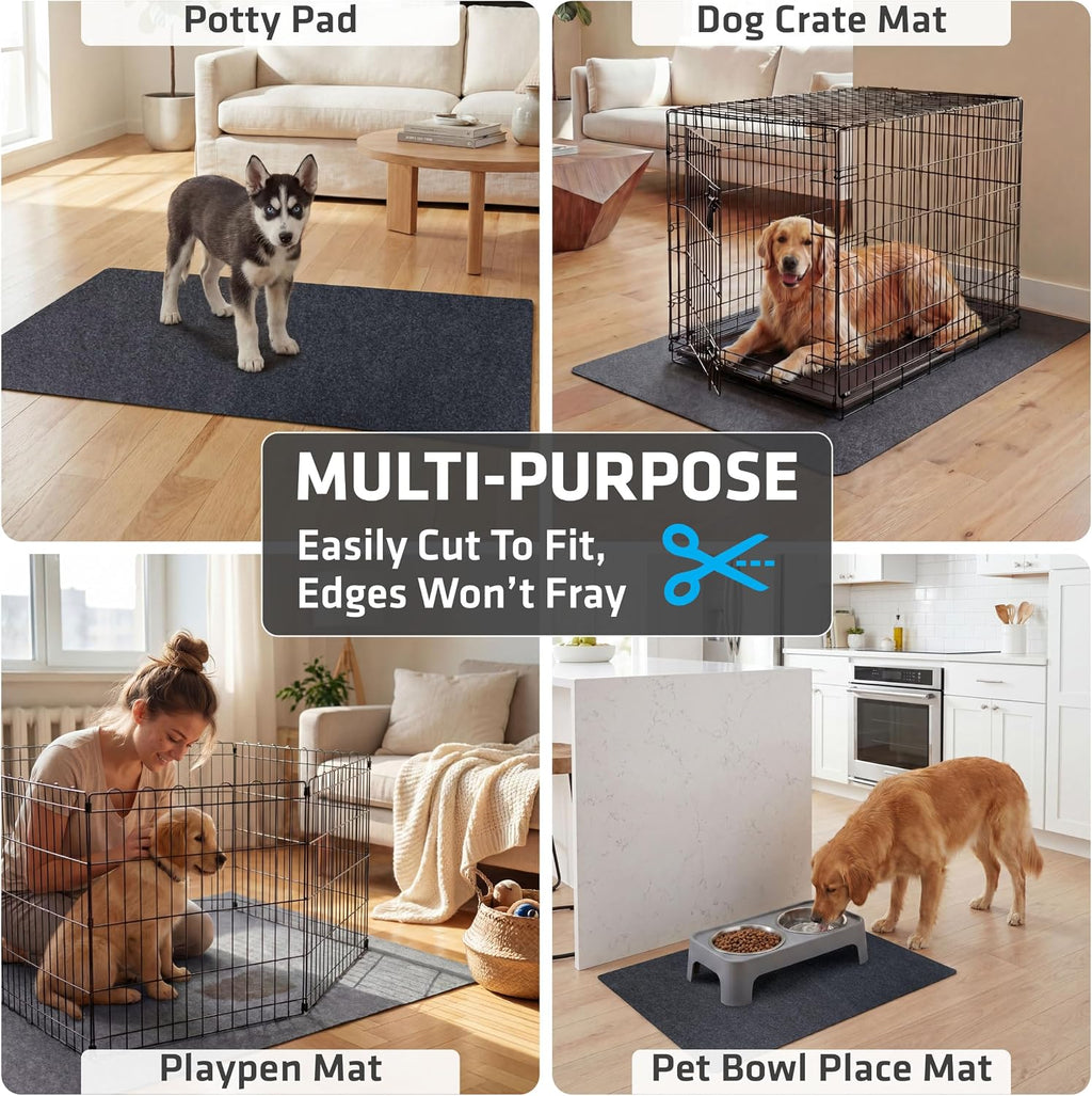 Drymate 2-Pack Washable Pee Pads for Dogs, 29x36, Reusable Puppy Pads