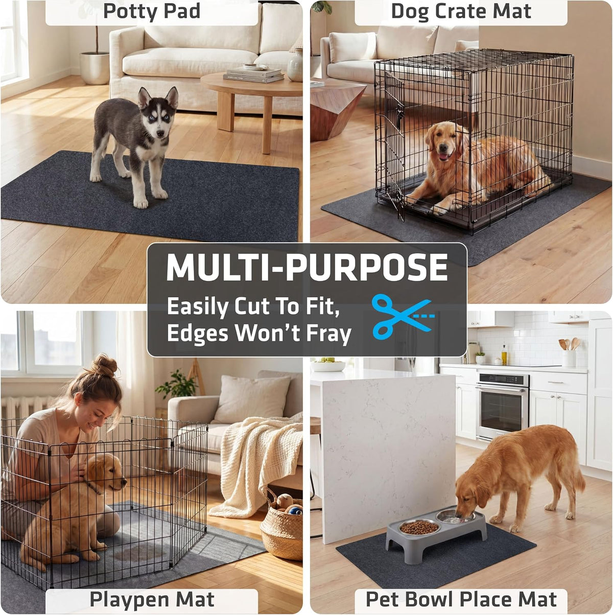 Drymate 2-Pack Washable Pee Pads for Dogs, 29x36, Reusable Puppy Pads